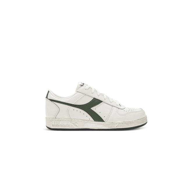 Diadora Magic Basket Low White Green