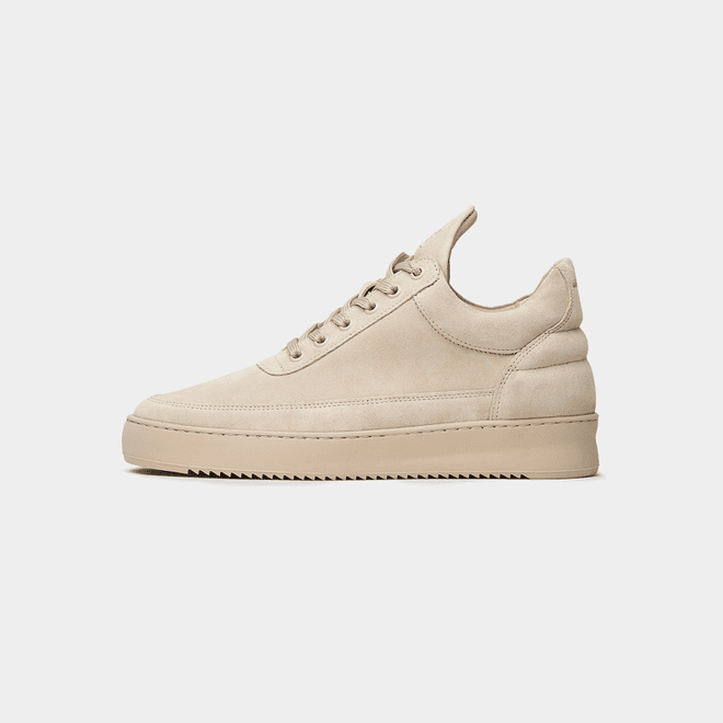 Low Top Suede All Beige