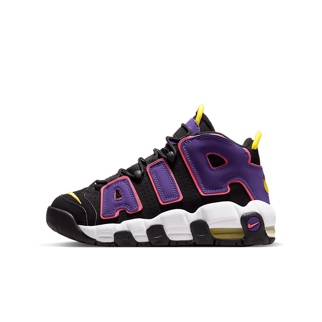 Nike Air More Uptempo Black Court Purple (GS)