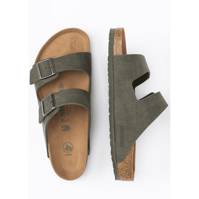 Herren Pantoletten Grün BIRKENSTOCK ARIZONA SYN VEG