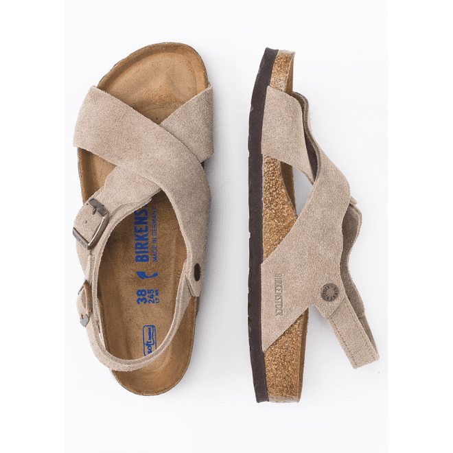 Damen Sandalen Beige BIRKENSTOCK TULUM SFB LEVE