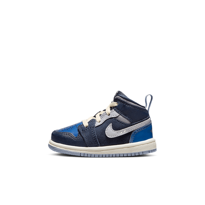 Air Jordan 1 Mid SE Craft Inside Out Obsidian (TD)