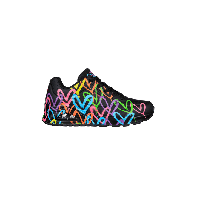 Skechers Uno 'Highlight Love' - Black