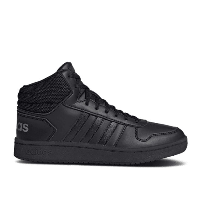 adidas Wmns Hoops 2.0 Mid 'Core Black Grey'