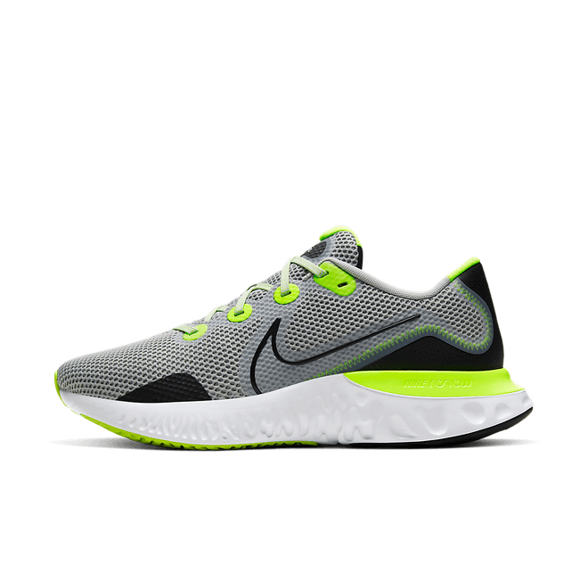 Nike Renew Run 4E Wide 'Grey Fog Volt'