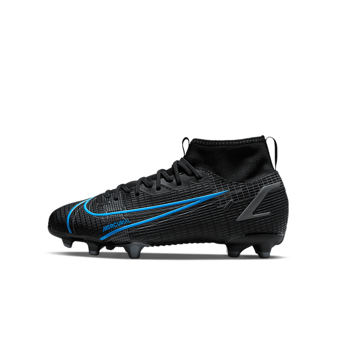 Nike Mercurial Superfly 8 Academy MG GS 'Black Photo Blue'