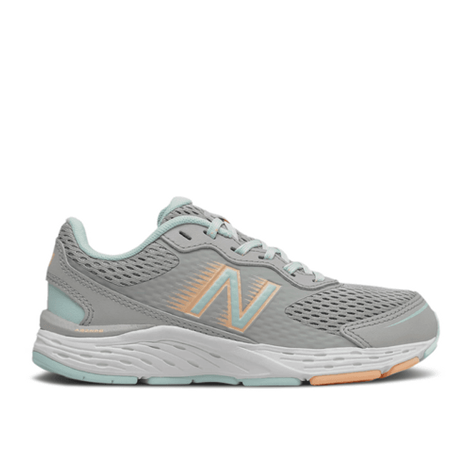 New Balance 680v6 Big Kid Wide 'Rain Cloud Pale Blue Chill'