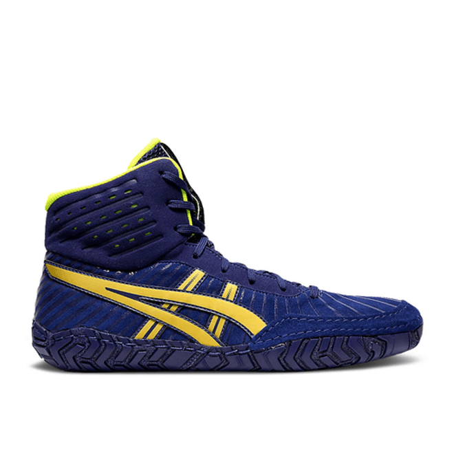 ASICS Aggressor 4 'Drive Blue Rich Gold'