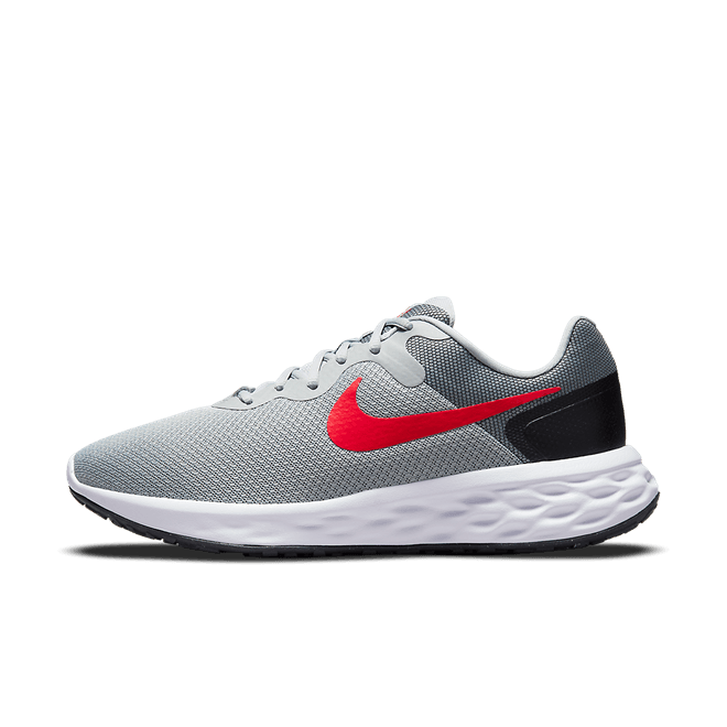 Nike Revolution 6 'Light Smoke Grey Siren Red''