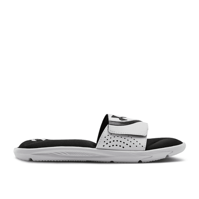 Under Armour Ignite 6 Slide GS 'White Black'