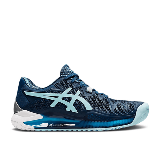 ASICS Wmns Gel Resolution 8 D Wide 'Light Indigo'