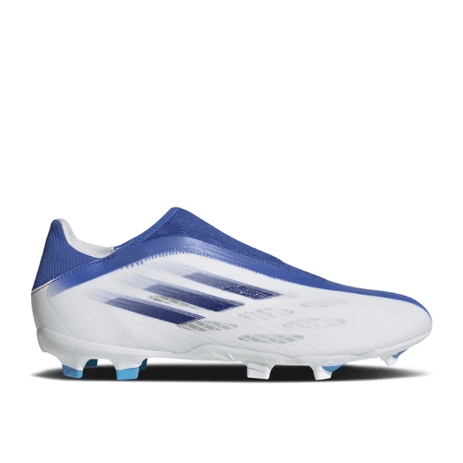 adidas X Speedflow.3 Laceless FG 'White Legacy Indigo'