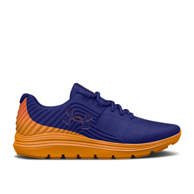 Under Armour Outhustle Printed GS 'Bauhaus Blue Orange Shock'