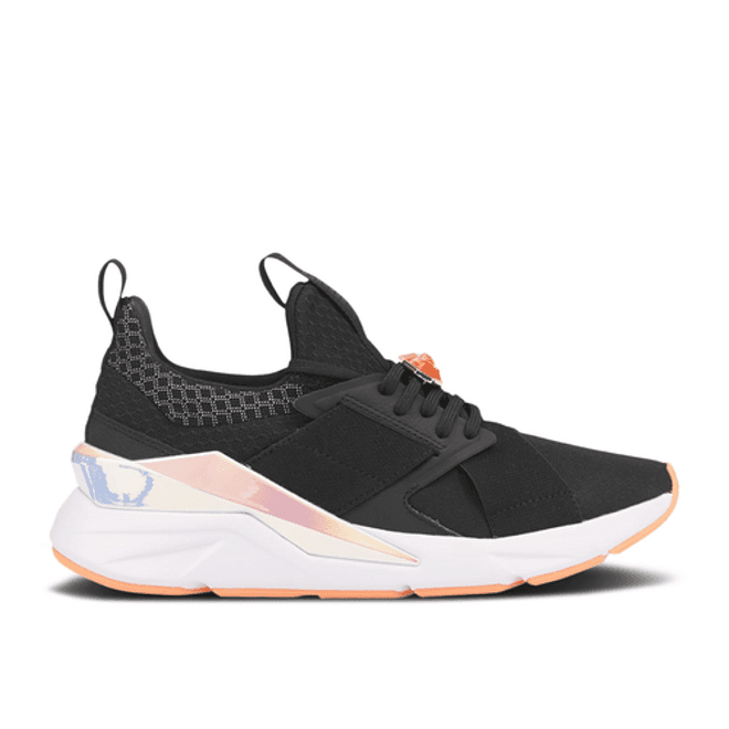 Puma Wmns Muse X5 Crystal G 'Black Peach Pink'