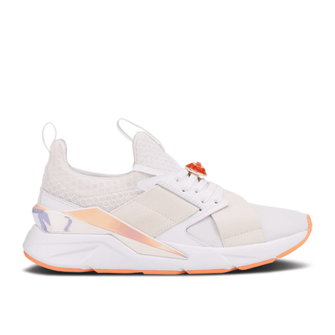 Puma Wmns Muse X5 Crystal G 'White Peach Pink'