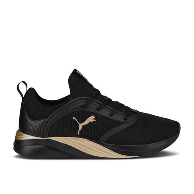 Puma Wmns Softride Ruby 'Black Team Gold'