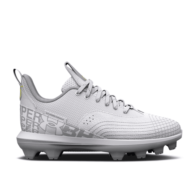 Under Armour Harper 7 Low TPU GS 'White Mod Grey'