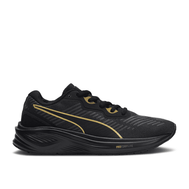 Puma Aviator ProFoam Sky Big Kid 'Black Team Gold'