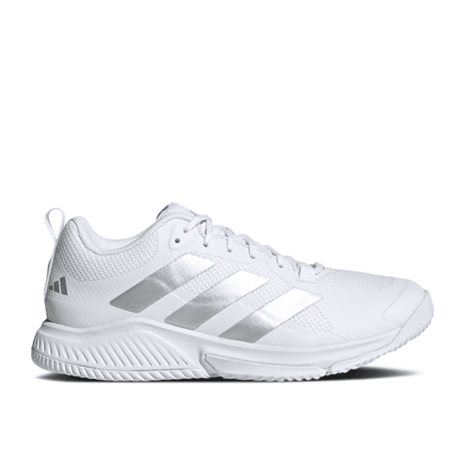 adidas Wmns Court Team Bounce 2.0 'White Silver Metallic'