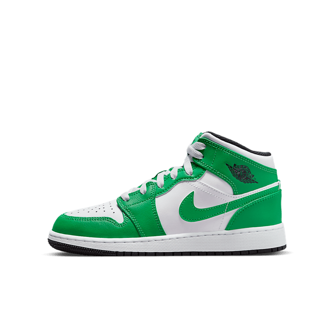 Air Jordan 1 Mid GS 'Lucky Green'