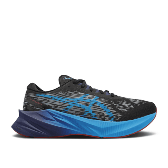 ASICS Novablast 3 2E Wide 'Black Island Blue'