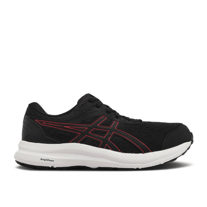 ASICS Gel Contend 8 4E Wide 'Black Electric Red'