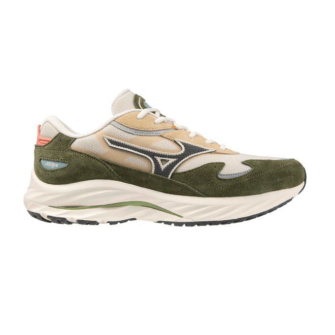 Mizuno Wave Rider Beta SWhte/AniFlower/BisGreen