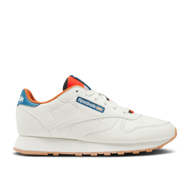 Reebok Classic Leather Big Kid 'Chalk Steely Blue'