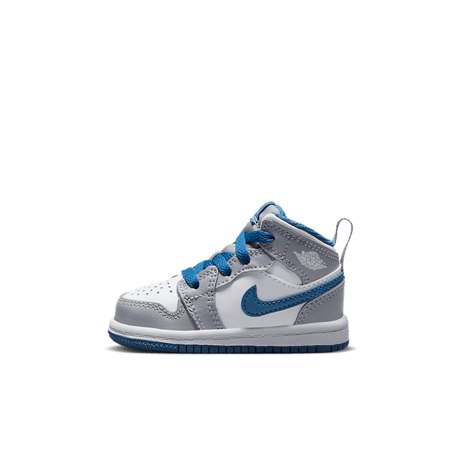 Air Jordan 1 Mid True Blue Cement (TD)