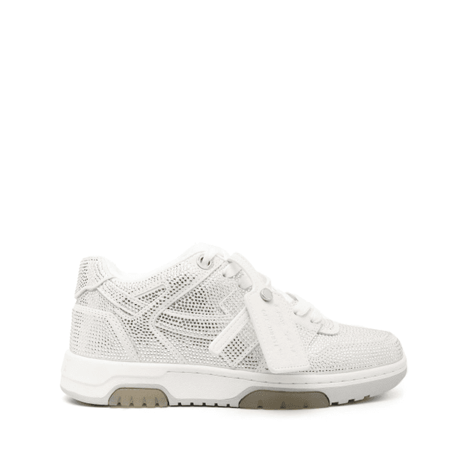 Off-White Out Of Office Strass leather