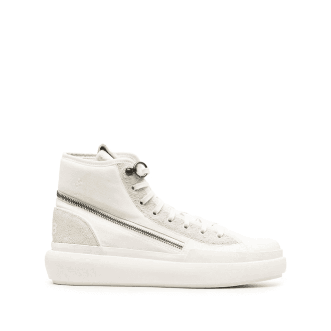 Y-3 zip-around suede high-top