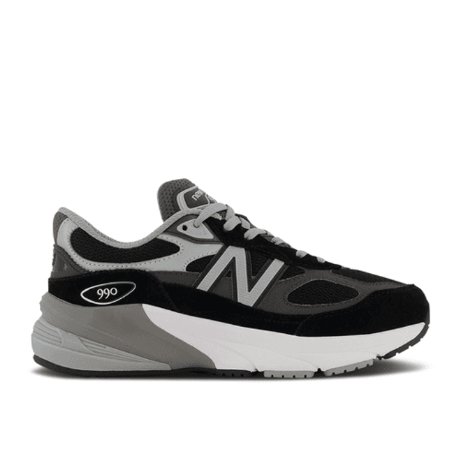 New Balance 990v6 Big Kid 'Black Silver'