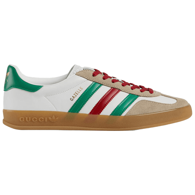 adidas x Gucci Gazelle White Green Red