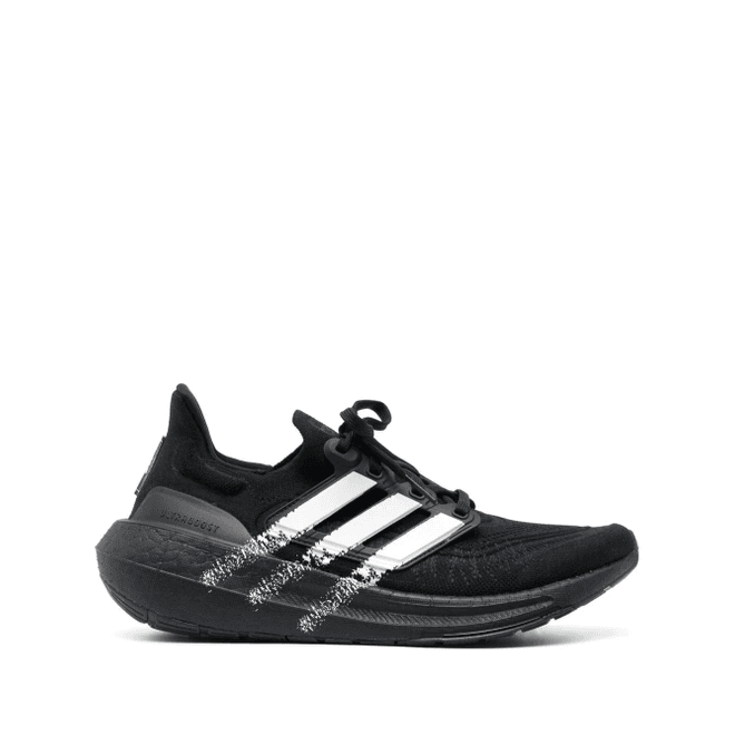 Y-3 striped lace-up