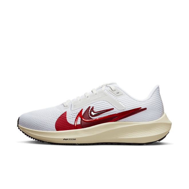 Nike Pegasus 40 Premum White Team Red (Women's)