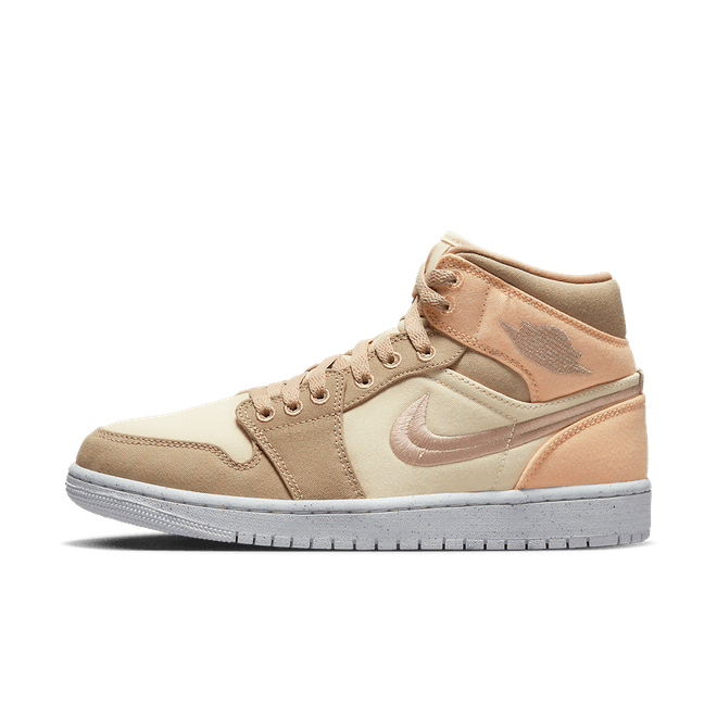 Air Jordan 1 Mid SE WMNS 'Muslin Canvas'