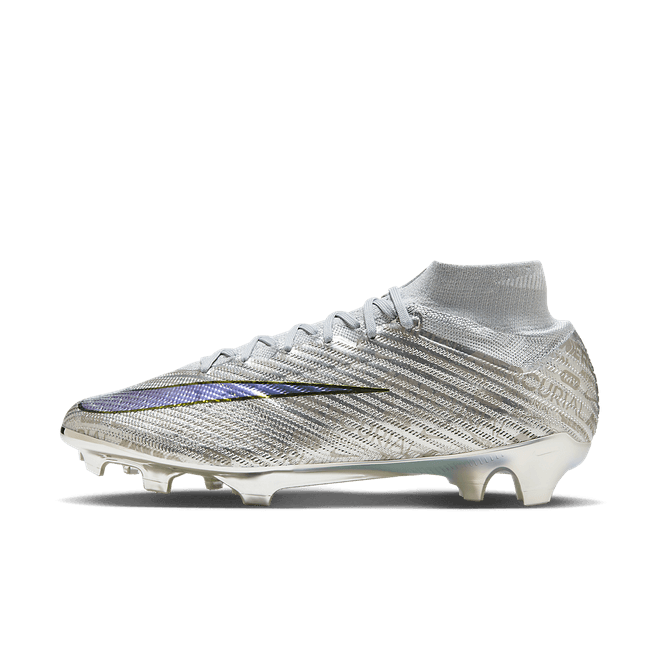 Nike Zoom Mercurial Superfly 9 Elite XXV SE FG Metallic Silver