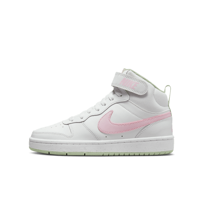 Nike Court Borough Mid 2 GS 'White Pink Foam'