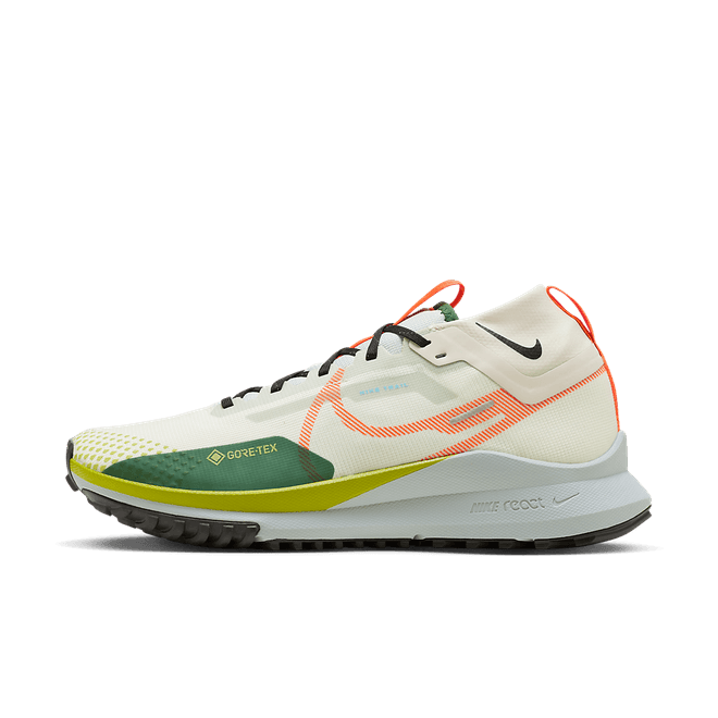 Nike Pegasus Trail 4 Gore-Tex Coconut Milk Safety Orange Cactus