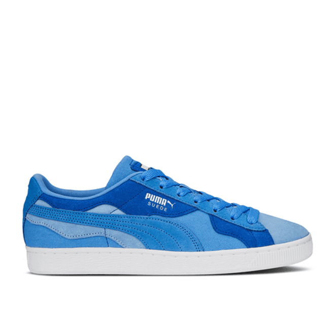 Puma Suede 'Camowave Earth - Dusky Blue'