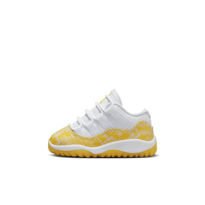 Air Jordan 11 Retro Low TD 'Yellow Snakeskin'