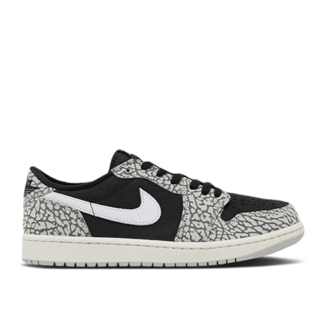 Air Jordan 1 Retro Low OG GS 'Black Cement'