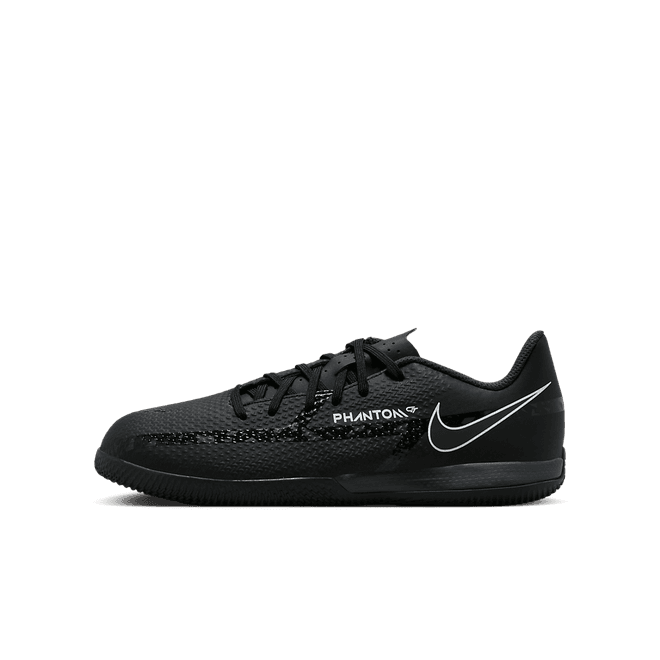 Nike Phantom GT2 Academy IC GS 'Black Dark Smoke Grey'