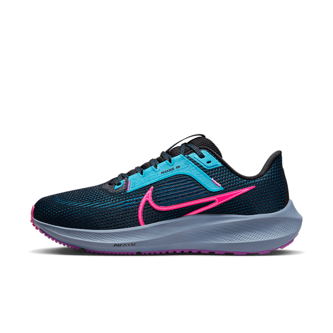 Nike Pegasus 40 SE Black Baltic Blue Hyper Pink (Women's)