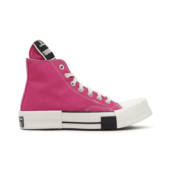 Converse TURBODRK Laceless Chuck Taylor All-Star 70 Hi Rick Owens DRKSHDW Cactus Flower Pink