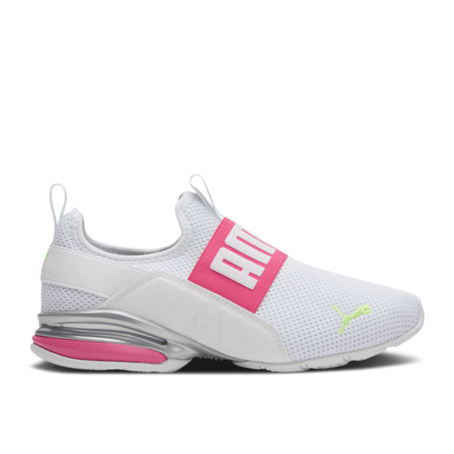 Puma Wmns Axelion Slip-On 'White Sunset Pink'