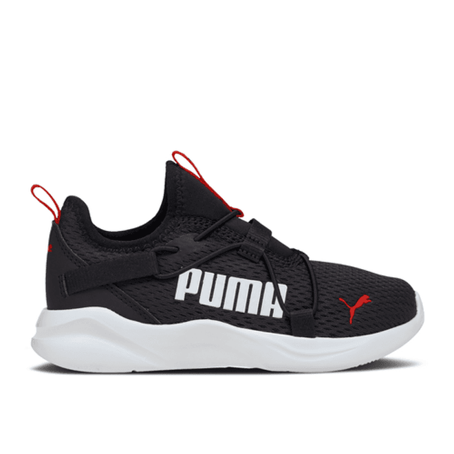 Puma SoftRide Rift Pop Little Kid 'Black High Risk Red'