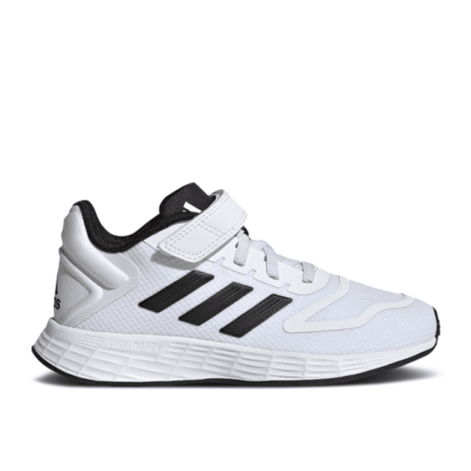 adidas Duramo 10 Little Kid 'White Black'