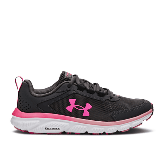 Under Armour Wmns Charged Assert 9 Marble 'Jet Grey Rebel Pink'