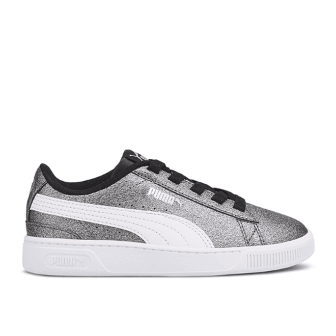 Puma Vikky V3 Little Kid 'Glitz - Black Silver'